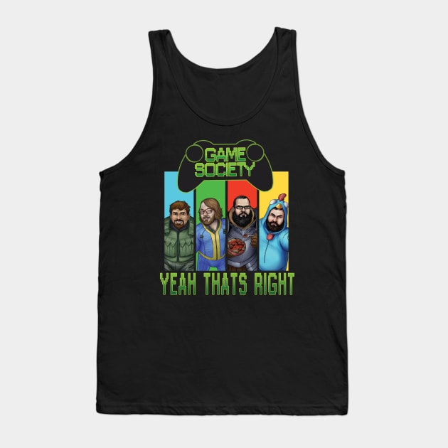 the gang Tank Top by Game Society Pimps